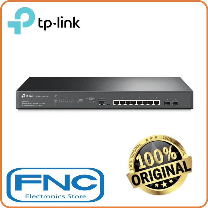 TP-LINK TL-SG3210XHP-M2 JetStream 8-Port 2.5GBASE-T and 2-Port