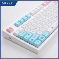 ~ 125 คีย์ Pixel Wars Keycap XDA Profile Retro Anime PBT DYE SUB แป้นพิมพ์แบบกลไก Keycaps