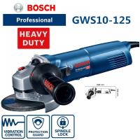 Bosch เครื่องมือไฟฟ้าสำหรับตัดหินเครื่องบดเครื่องตัดโลหะ GWS 10-125ลูกหมูของแท้