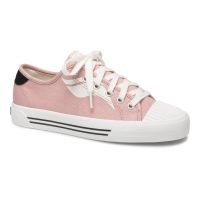 Keds รุ่น Crew Kick Wave Seasonal Solids รองเท้าผ้าใบ ผู้หญิง สี MAUVE - WF63948