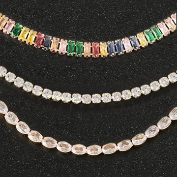 4mm Tennis Chain for Men Tennis Necklaces for Women India | Ubuy
