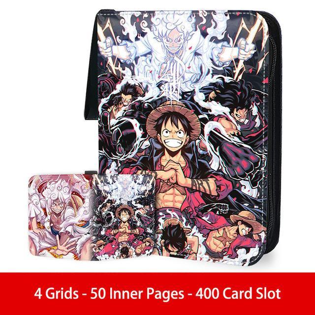 one-piece-card-collection-album-holder-book-hold-400-900pcs-anime-game-card-collectors-portable-case-zipper-binder-holder-folder