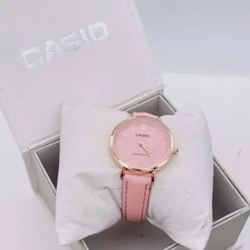 Casio นาฬิกา ผู้หญิง สาย หนัง สี ดำ ราคาถูก ซื้อออนไลน์ที่ - ธ.ค