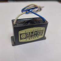 Capacitor  3.5 MF.60Hz. 220Vacอะไหล่ต่อเพิ่มเสียง กลางและแหลมจรวด เพิ่มความคมของเสียงได้ดี