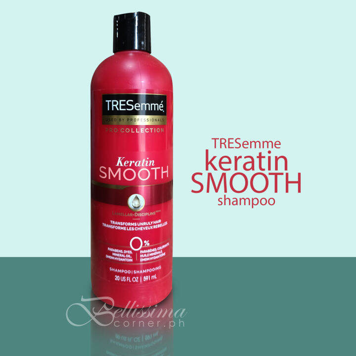 Tresemme Pro Collection Keratin Smooth Shampoo 591ml Lazada Ph