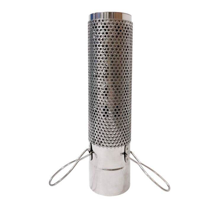 FIREHIKING Stove Pipe Spark Arrestor Screen Stainless Steel Chimney Tube Filter Stovepipe Top