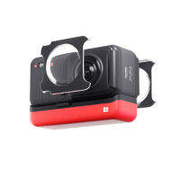 เลนส์คู่ยามสำหรับ Insta 360 One Rsr กระจกกีฬากล้องกระจกหน้าจอปกกันน้ำกระจกใสเลนส์ปก