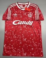 เสื้อบอล ย้อนยุค ลิเว่อพูล Home เหย้า 1989 Retro  ลายไผ่  เรโทร คลาสสิค 1989-91