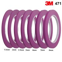 3M 471 Vinyl Tape Fineline Fine line Pinstriping Masking Tape Floor Tape 2mm 3mm 5mm x 33m Purple Adhesives Tape