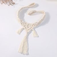 【cw】 Bedroom Accessories Knot Home Decoration Curtains Holdback Tassel Fringe Woven Tieback Curtain hook