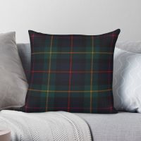 Farquharson Scottish Tartan Pillowcase Polyester Linen Velvet Creative Zip Decor Home Cushion Cover Wholesale