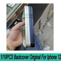 Wholesale 1/10 Piece/Lot Back Housing Glass Cover For iPhone 12 with Chassis Frame