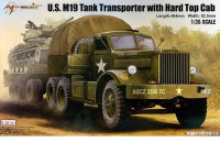 พลาสติก โมเดล ประกอบ TRUMPETER สเกล1/35 U.S. M19 Tank Transporter With Hard Top Cab TP-63501