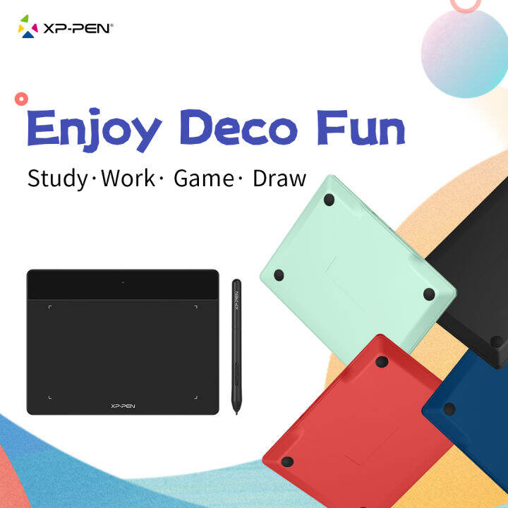 【Local Delivery & Free Shipping】XPPen Deco Fun XS S L Drawing Tablet