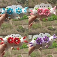 Childrens Hanfu Headdress Chinese style Girl Antique Hairpin New Year Hair Accessories Headdress Bunny Little Girl Hairpin