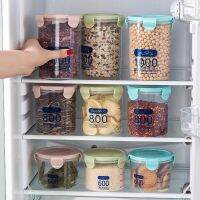 Food Storage Box Storage Tank Plastic Jar Kitchen Storage Jar Storage Tank Cereals Sealed Tank Food Storage Containers