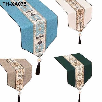 Cotton and linen of new Chinese style is contemporary contracted joker tea cloth tablecloth TV ceremony