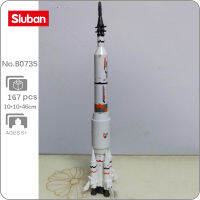 Sluban B0735 Space Adventure Rocket 2-In-1เครื่องบินเครื่องบินนักบินอวกาศ3D รุ่น Mini Blocks อิฐของเล่นสำหรับเด็กไม่มีกล่อง