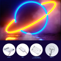 GAIATOP LED Neon Light Sign Wall Art Night Lamp Colorful Rainbow Decoration Light for Room Bar Birthday Space