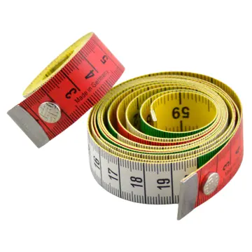 2 Pack Soft Tape Measure for Body Sewing Fabric Tailor Cloth Craft Home  Measurement, Portable Tape Measure with Keychain 