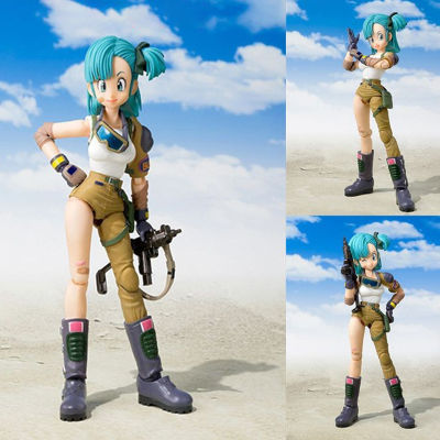 Dragon Ball Bulma Soldier Accessories Model Buruma Anime Action Figures Statue Collectible Model Doll Toys For Children Gift