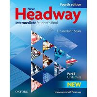 ส่งฟรี หนังสือ  หนังสือ  New Headway 4th ED Intermediate B : Students Book (P)  เก็บเงินปลายทาง Free shipping