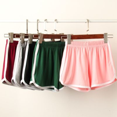 Summer Women Mid Waist Shorts Girl Slim Fitness Short pants Trousers Female Loose Beach Shorts For Ladies sports running pants