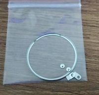 【YF】 Watch Repair Replacement Part Steel Movement Spacer Ring with 2 Mounting Screws and Tabs for 2824 2836