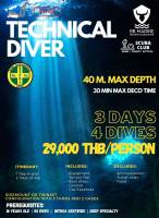 BBMarine คอร์สดำน้ำ Technical Diver Course