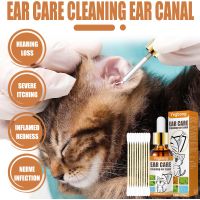 New Cat And Dog Ear Cleaner Pet Ear Drops For Infections Control Yeast Mites Removes Ear Mites And Ear Wax Relieve Itching