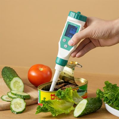 Yieryi Smart Bluetooth PH Meter Aquarium SPA Pool PH Water Quality Monitor Tester For Soil Cosmetic Food Cheese Meat Fruit Dough