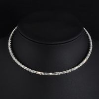 【DT】hot！ Rhinestone Choker Necklaces Torques Collar Statement Jewelry Imitation Pearls Necklace 5 Styles