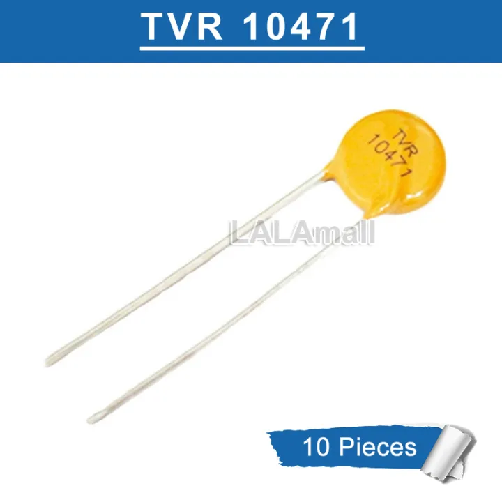 10Pcs Varistor TVR 10471 TVR10471 TVR10471KSY 470V เส้นผ่านศูนย์กลาง10