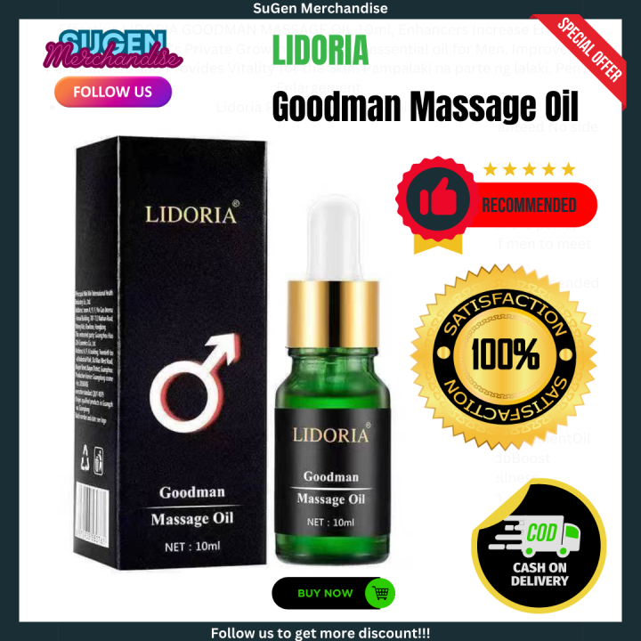 🍆 Extreme LIDORIA GOODMAN MASSAGE OIL 10ml, Enhancers Increase Enlarge