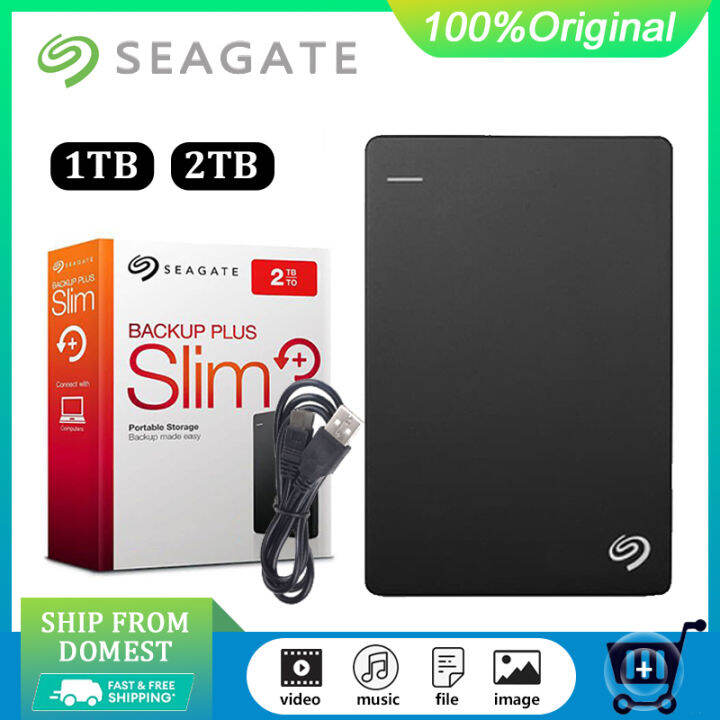 Hardisk Eksternal Seagate HDD portable External Hard Drive Backup Plus