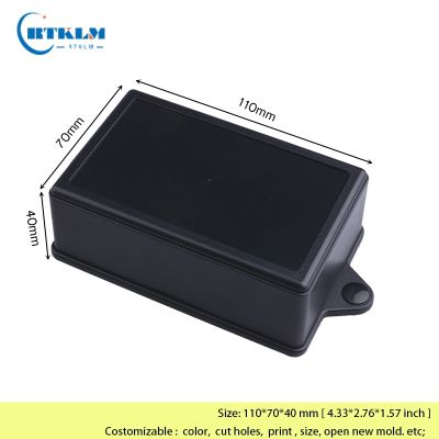 DIY Electric Junction Box Wall Mounting Plastic Enclosure Plastic Project Cases Control Box For PCB Housing 110x70x40mm