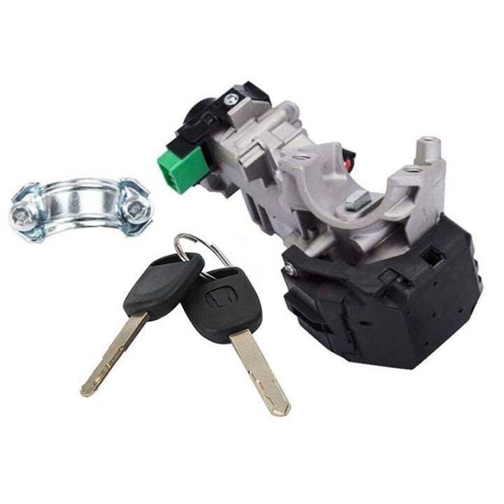 ignition-switch-cylinder-lock-auto-trans-2-keys-for-03-11-honda-accord-crv-fit-civic-odyssey-35100-sda-a71