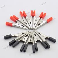 10pcs 50mm 35mm Alligator Clips Crocodile Test Lead Power Terminals Clips Electrical Tool YB11TH