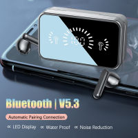 FGCLSY 2023  New Bluetooth 5.3 Wireless TWS Earphone HIFI Stereo LED Display with Microphone Sports Touch Music Headset Waterproof