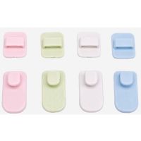 【YF】 2Pairs Multi-Purpose Storage Holder Hanging Hooks for TV Air Conditioner Remote Control Room Organizer Plastic Sticky