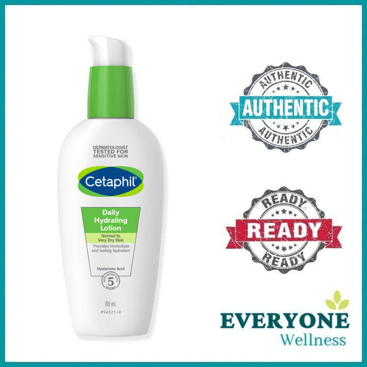 Cetaphil Daily Hydrating Lotion with Hyaluronic Acid 88ml Lazada