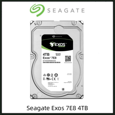 Seagate Exos 7E8 ST400NM0035 4TB 512n SATA 128MB Cache ขนาด3.5นิ้วฮาร์ดไดรฟ์องค์กร