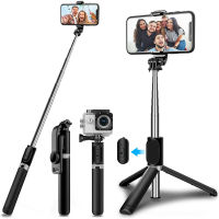 4 In 1ไร้สายบลูทูธ S Elfie ติดกับขาตั้งกล้องโลหะผสมตนเอง Selfiestick มาร์ทโฟน S Elfie-ติด3ศัพท์สำหรับกล้อง