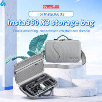 ESTO In Stock Storage Bag กระเป๋าเดินทางขนาดใหญ่-ความจุกระเป๋าถือสำหรับ Insta360 X3 Action Camera อุปกรณ์เสริม