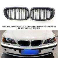 Car Front Bumper Kidney Grille for-BMW E46 325CI 330CI LCI 2DR Couple Convertible 2002-2004 51137064317 51137064318