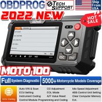 [COD] OBDPROG MOTO100 Motorcycle OBD2 Scanner Diagnostic Maintenance US Version