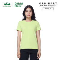 ห่านคู่ เสื้อยืดผู้หญิง ทรง Regular รุ่น Ordinary (Soft &amp; Thickness)