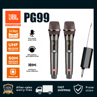 สินค้า JBL_PG99 ไมโครโฟนไร้สายมืออาชีพ ระบบไมโครโฟนไร้สาย dual-channel พร้อมตัวรับสัญญาณ MICRO-USB charging port conference microphone interface