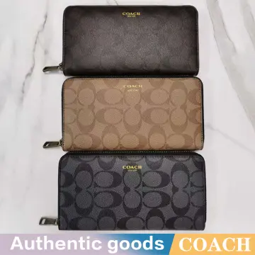 Coach long wallet discount price