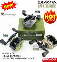 Daiwa รอกหยดน้ำ DAIWA PR100H MN/MM รุ่นใหม่  รอกไดว่า ของแท้100% มีใบรับประกัน (มีทั้งหมุนขวาและหมุนซ้าย) 4 Ball Bearing น้ำหนัก : 190 g. เบรก : 6 kg.